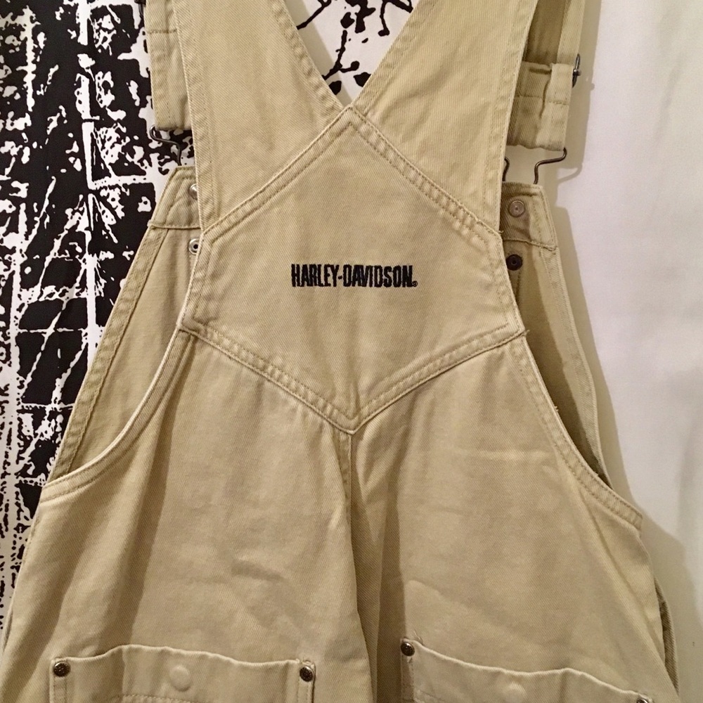 Harley Davidson Shortalls with Embroidery